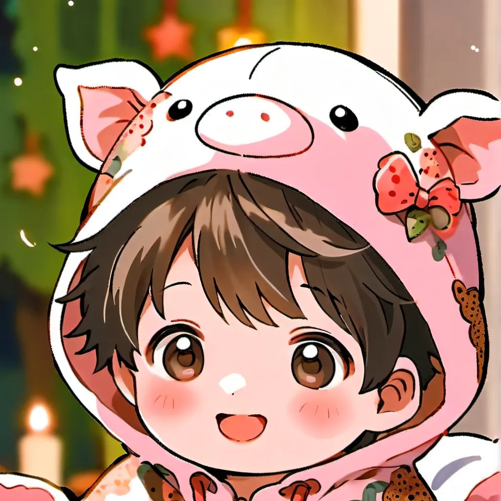 chat with ai character: bebé cerdito