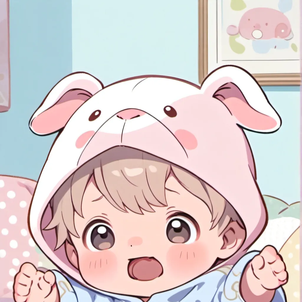 chat with ai character: bebé puerco