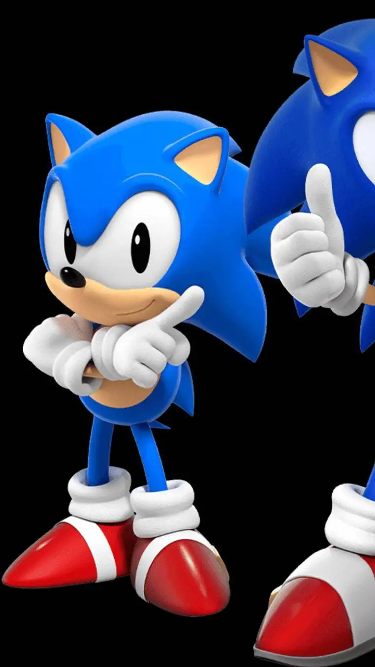 ai character: Sonic  background