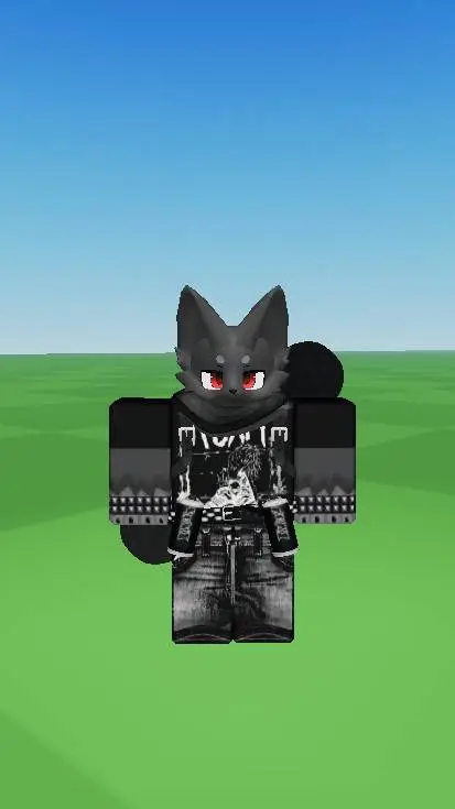 ai character: furry Emo 🥺👉🏼👈🏼 background