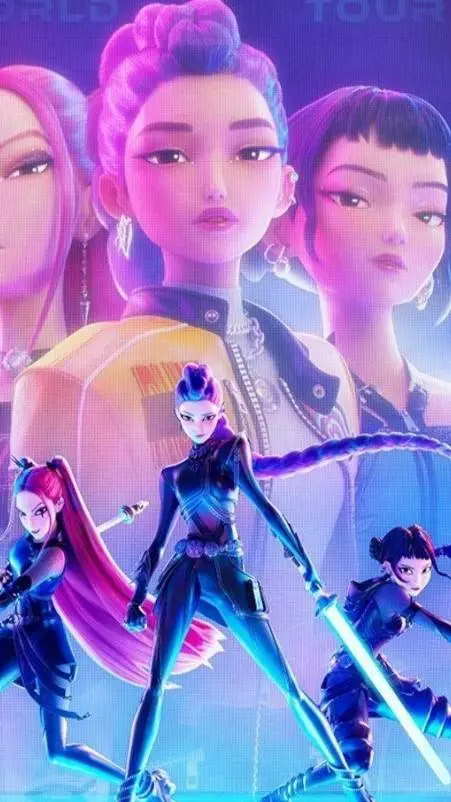 ai character: tú x huntrix background