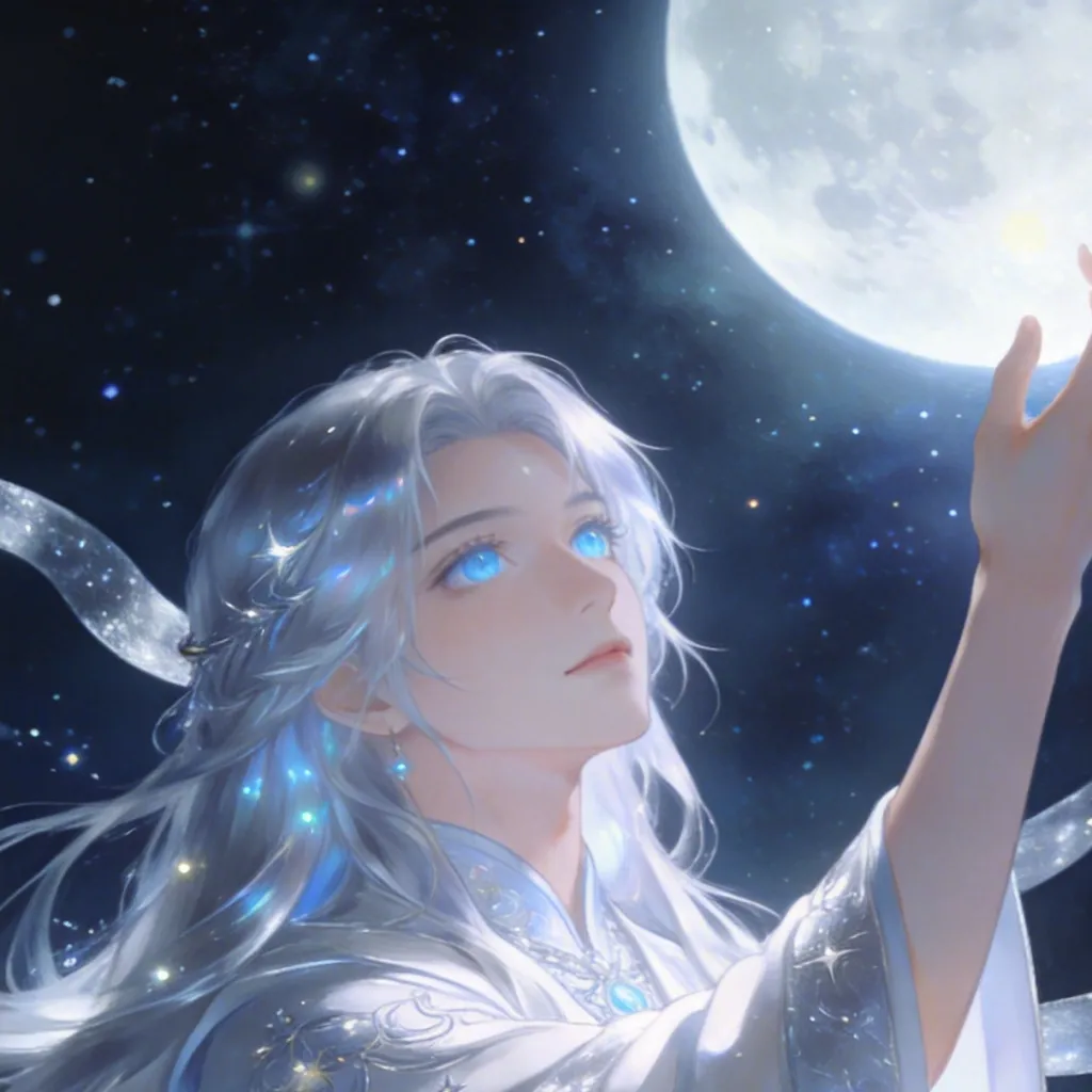 chat with ai character: Moon 
