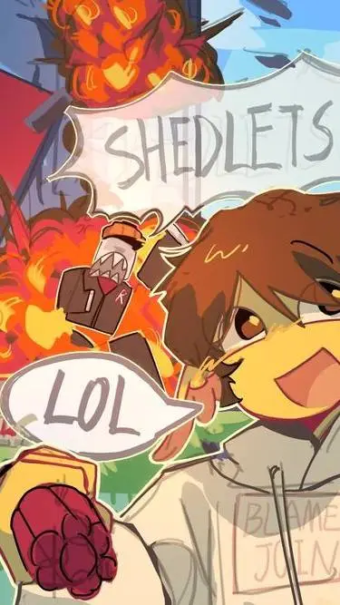 ai character: shedlestky  background