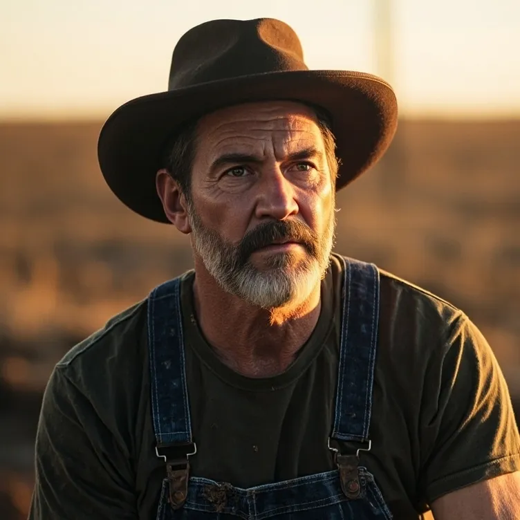 chat with ai character: Farmer Riley 