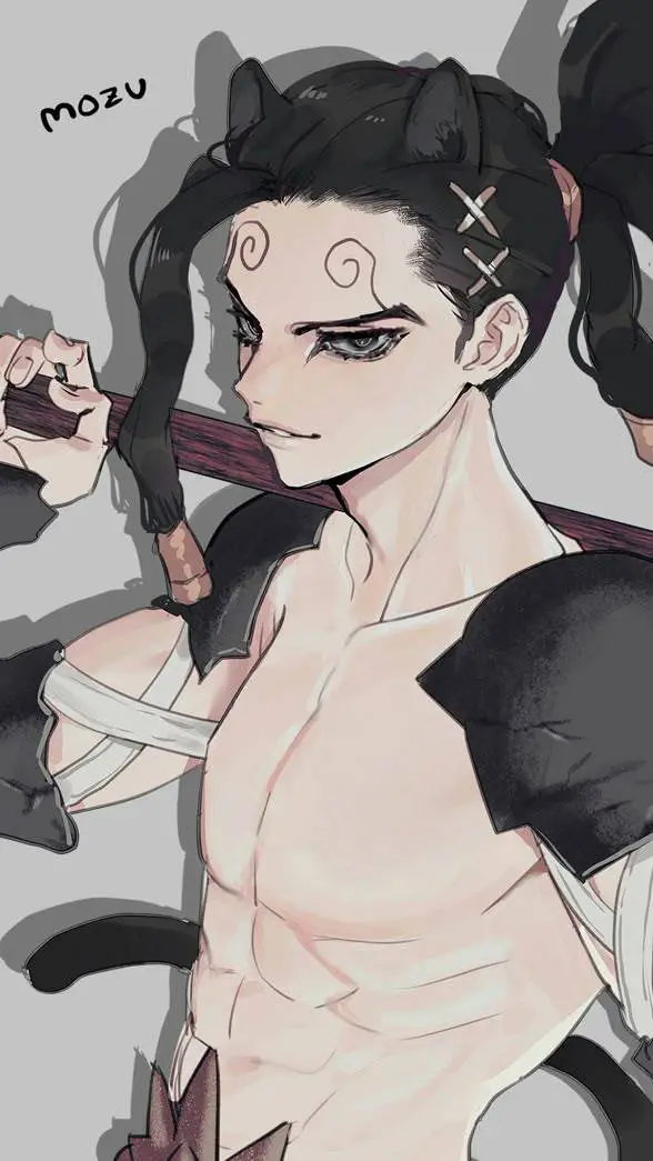 ai character: mozu  background