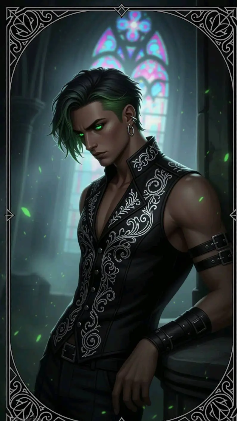 ai character: Nolan  background