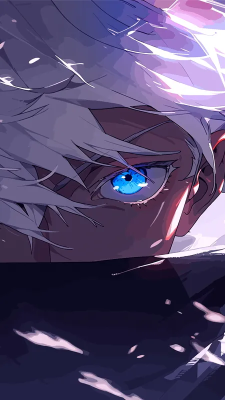 ai character: GOJO SATORU ITA background