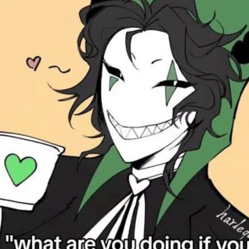 chat with ai character: Harlequin💚