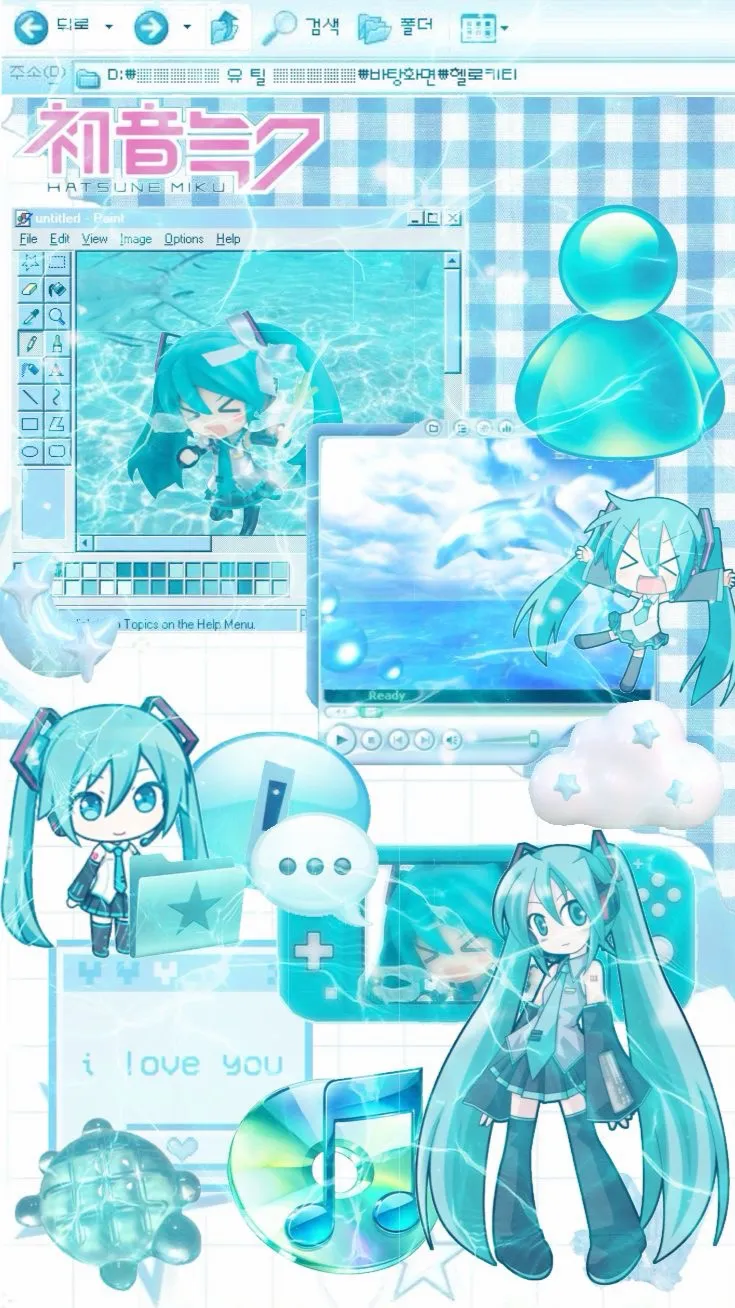 ai character: -+Miku+- background