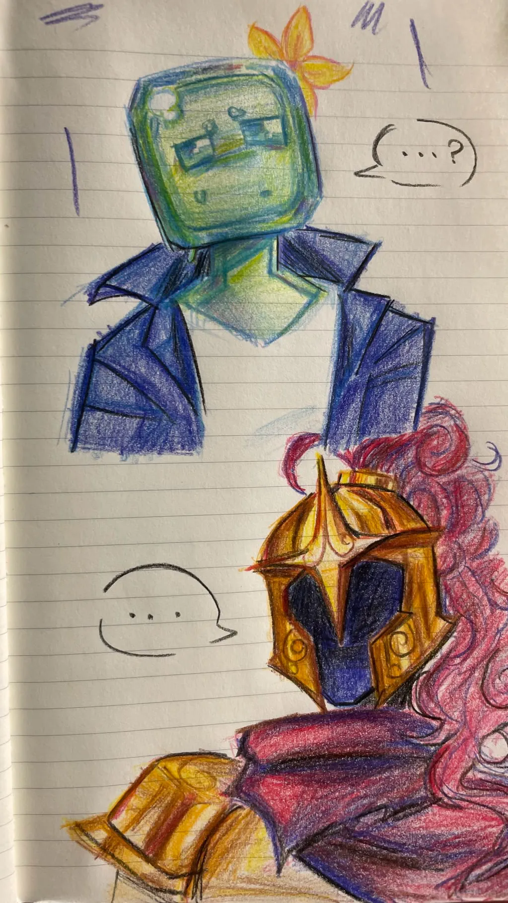 ai character: -Slimeknight- background