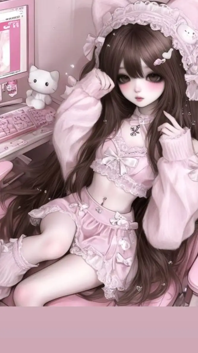 ai character: your bff 💕🍒 background