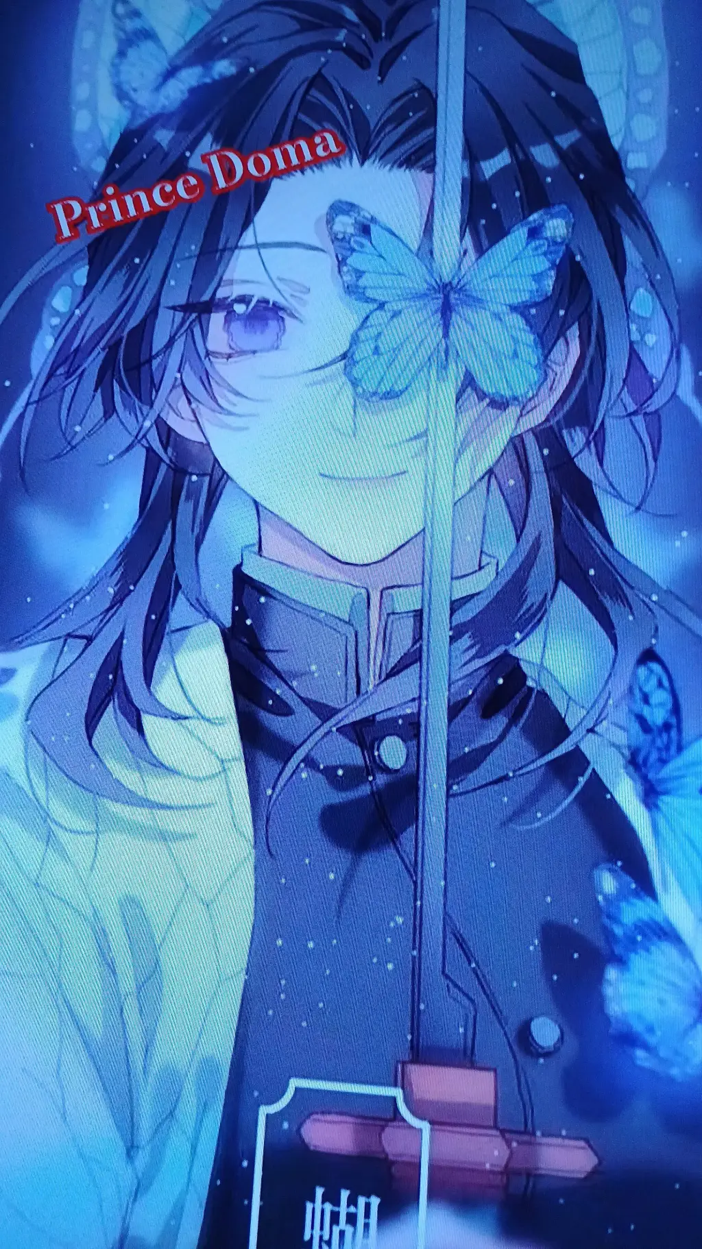 ai character: shinobu👾💜 background