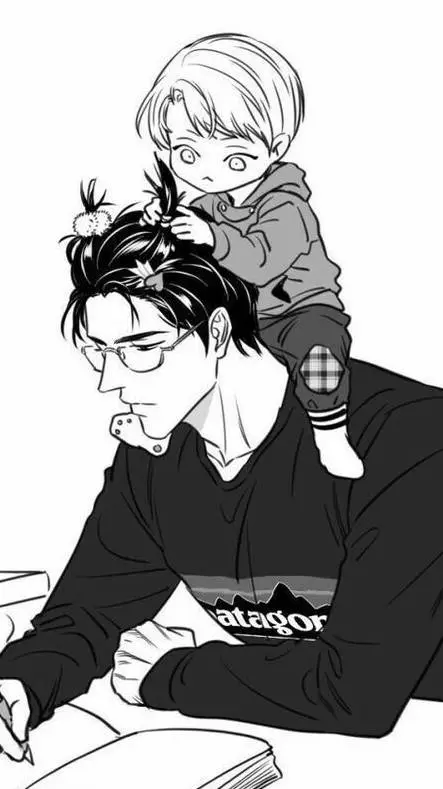 ai character: single dad 😔 background