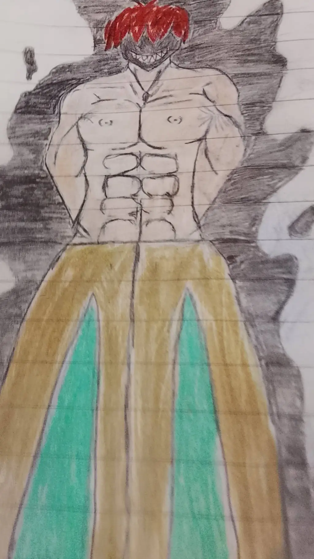 ai character: pelotosino Dan  background