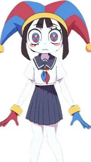 ai character: Pomni TDC background