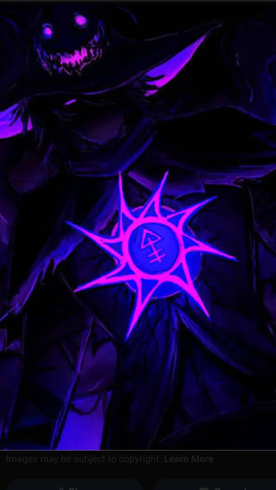 ai character: azure background