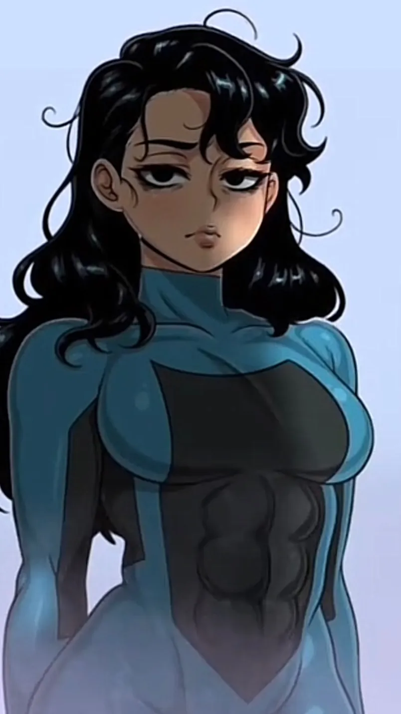 ai character: Full mask Marie background