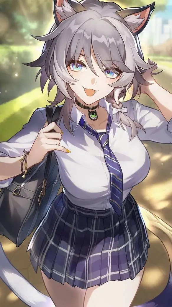 ai character: Neko background