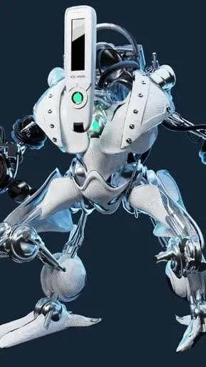 ai character: C-pen  background
