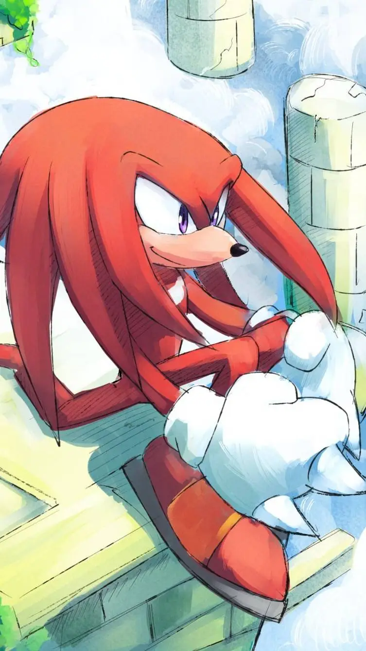 ai character: knuckles el echina background