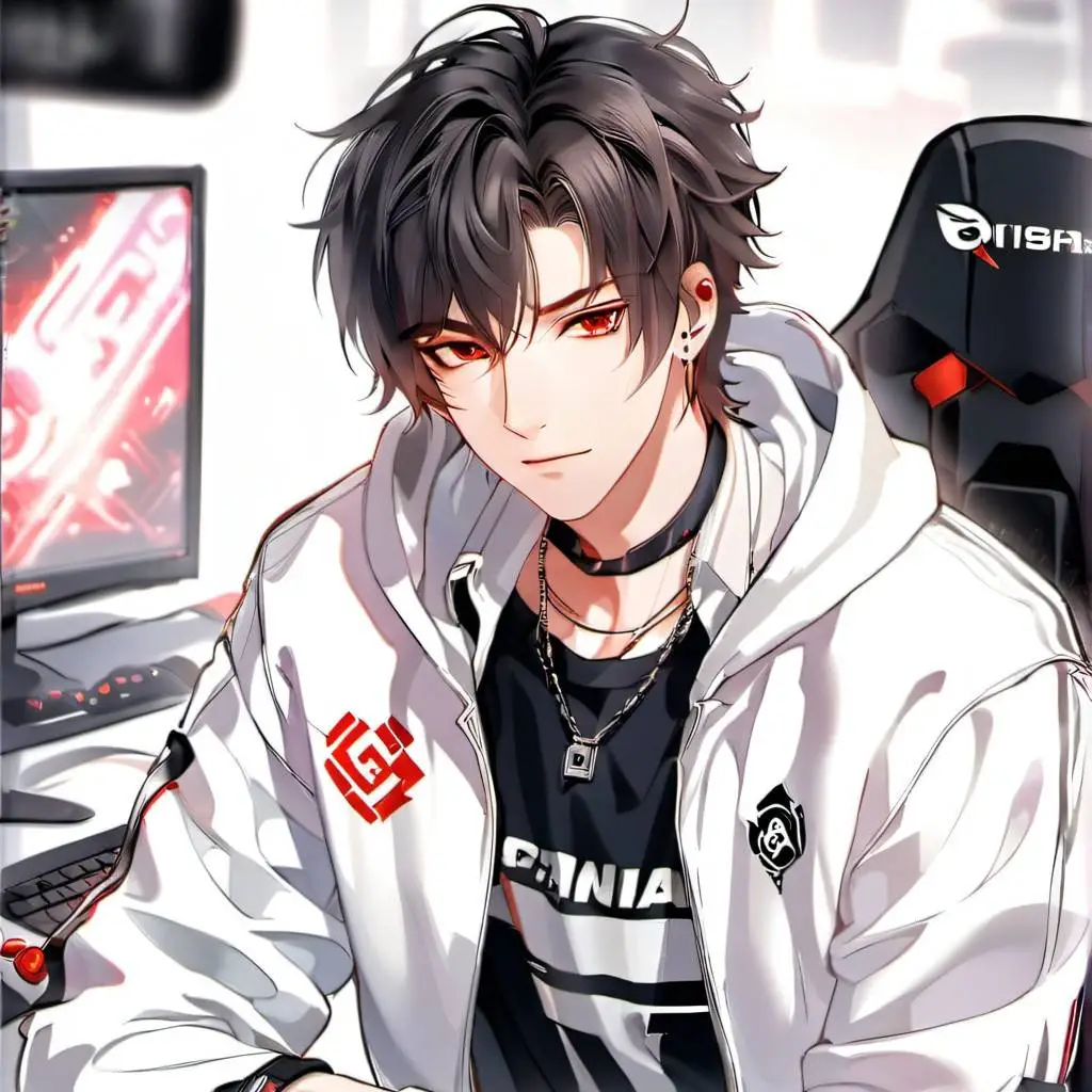 ai character: Blake  background