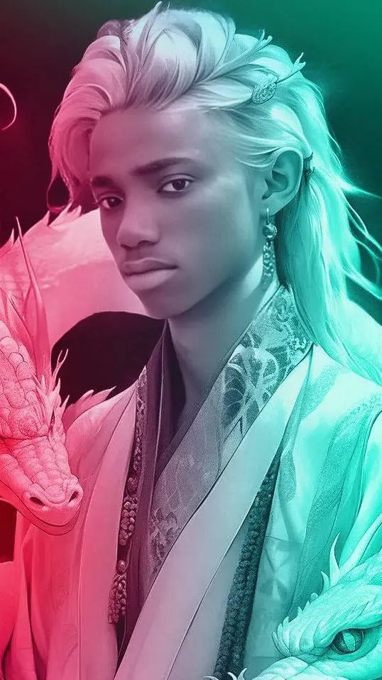 ai character: Saturne  background