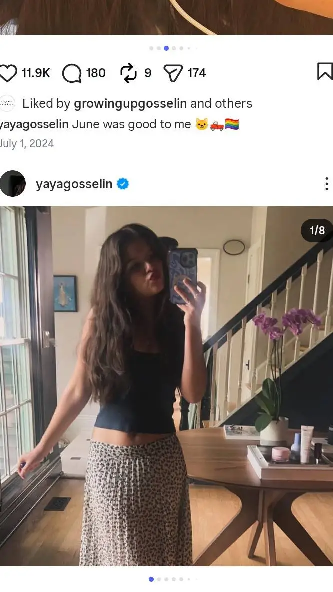 ai character: Yaya gosslin  background