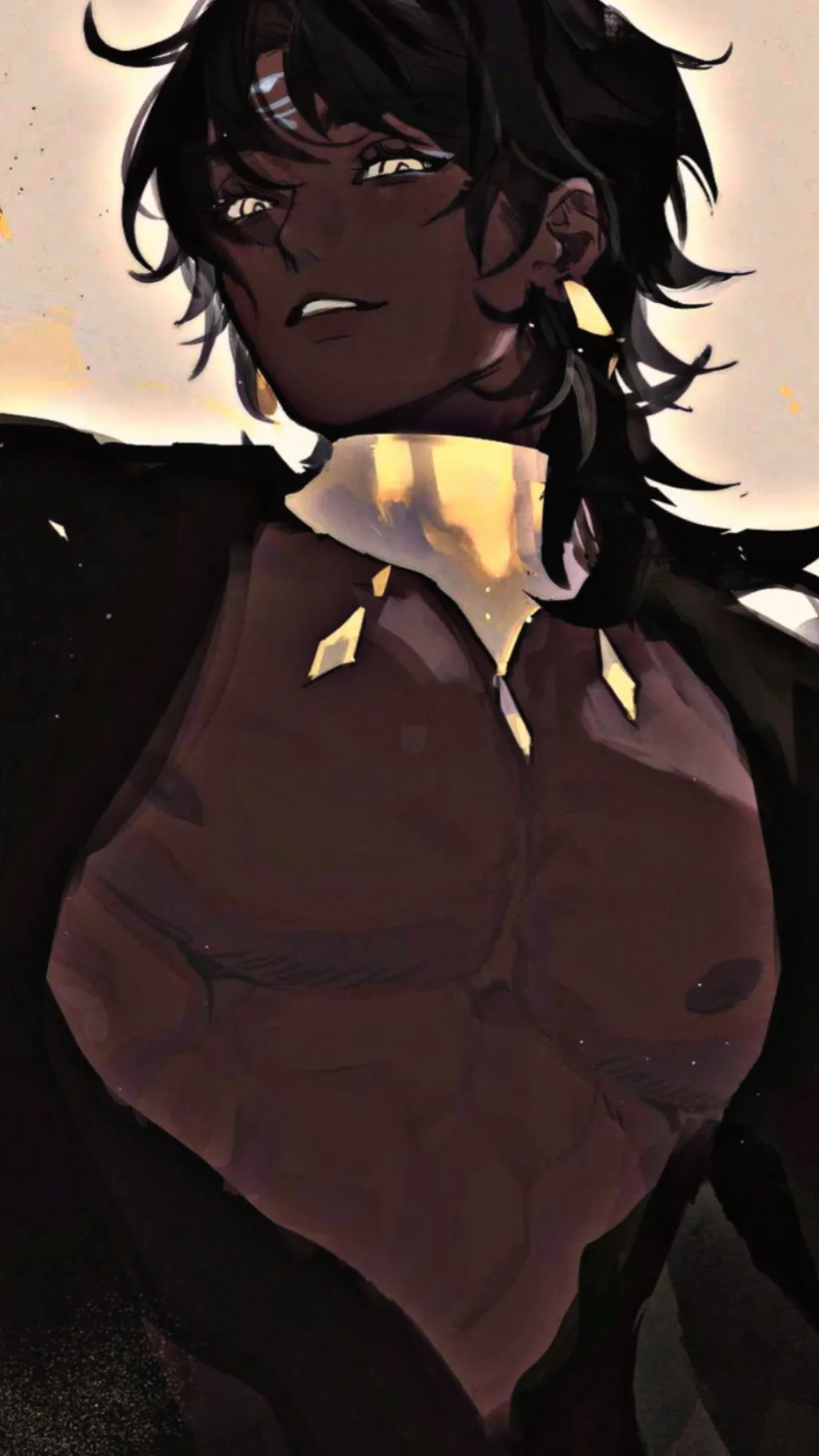 ai character: ANGELICO•︡ᯅ•︠ background