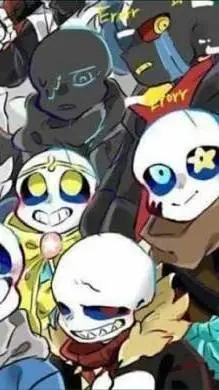 ai character: Sans pick me background