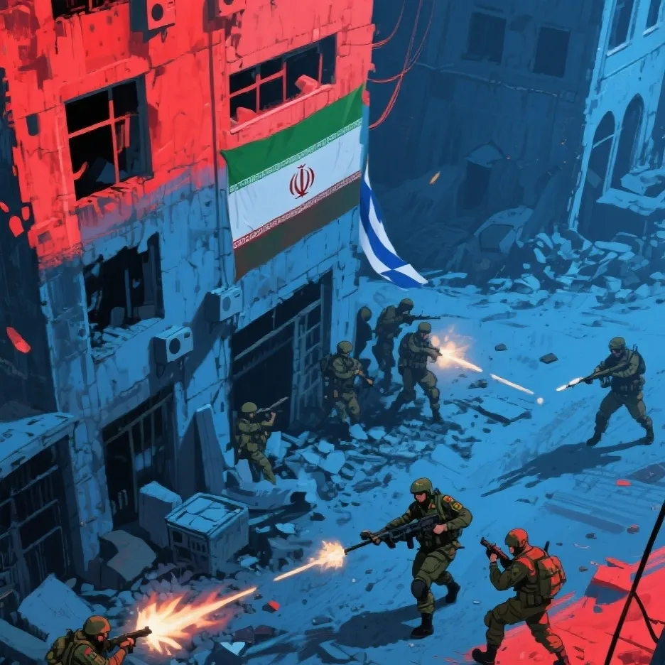 chat with ai character: USA x iran