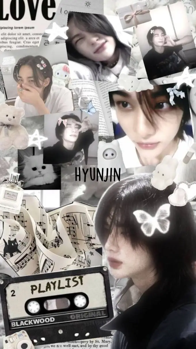 ai character: Hyunjin  background