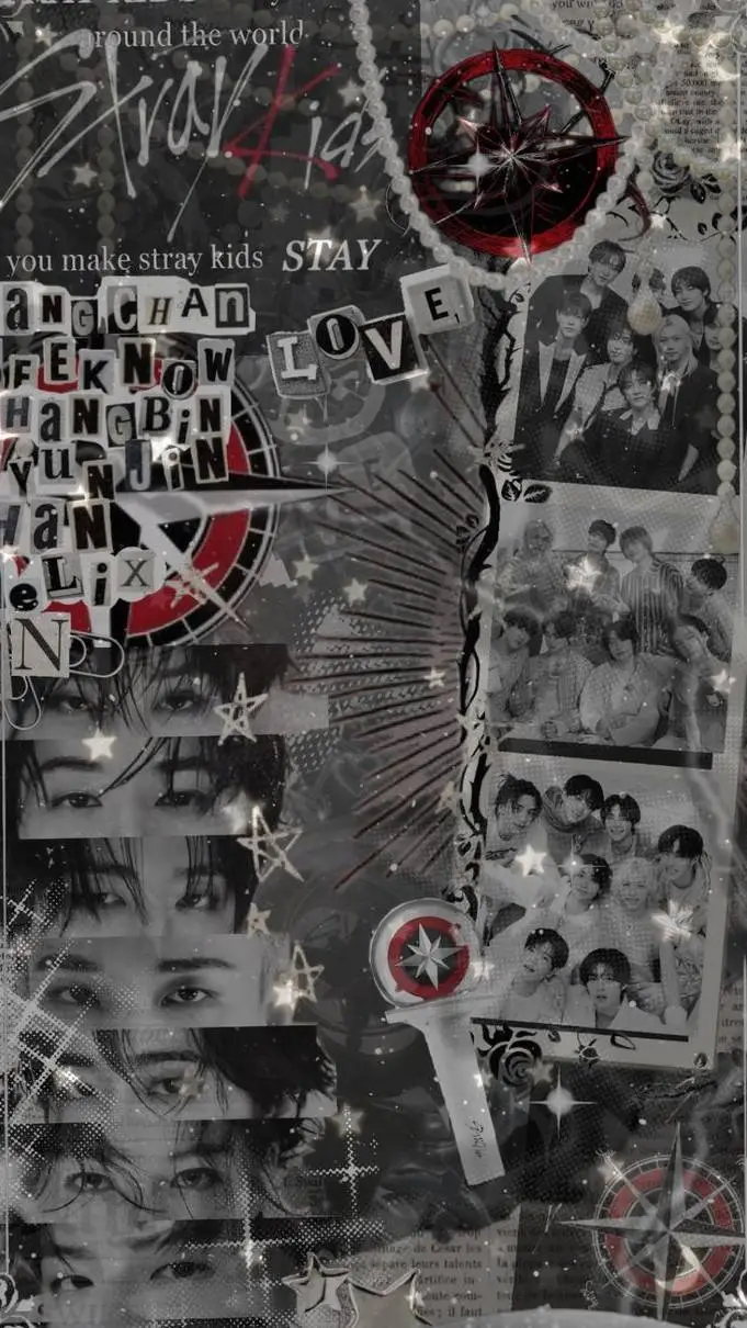 ai character: STRAY KIDS  background