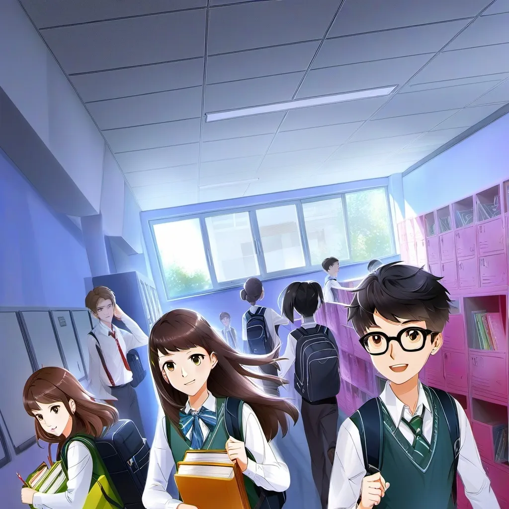 chat with ai character: high school rp