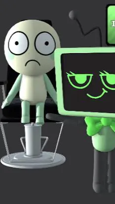 ai character: VEE background