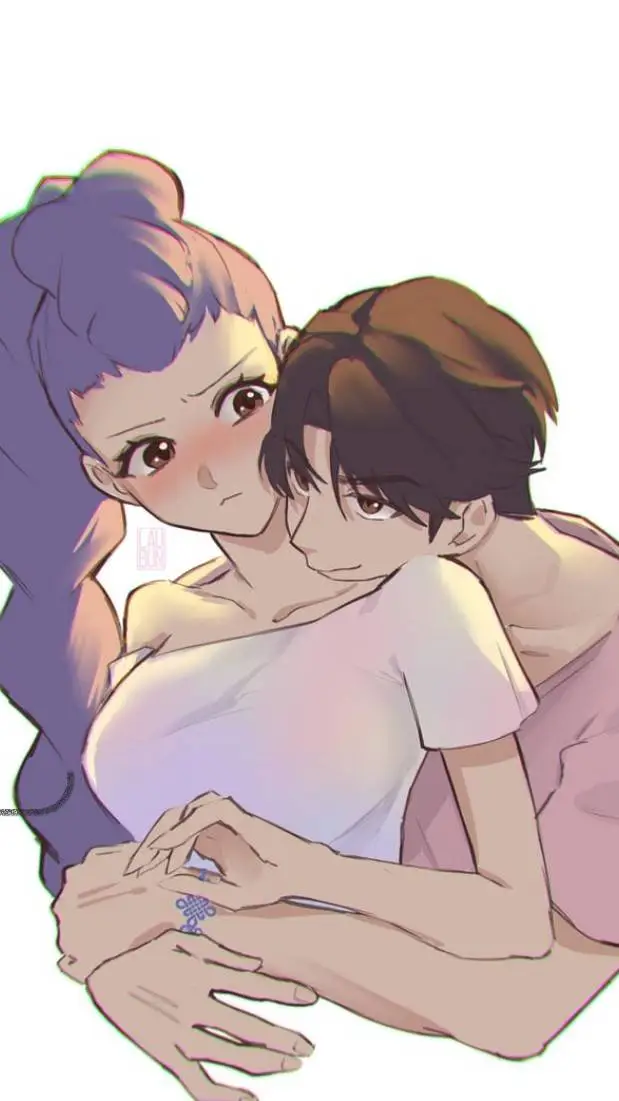 ai character: Rumi and Jinu  background