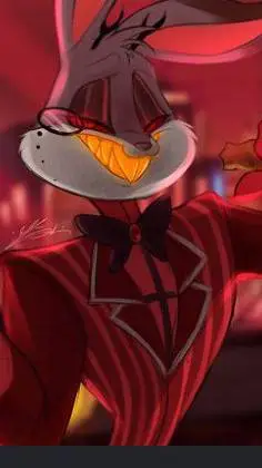 ai character: bugs Bunny alastor background
