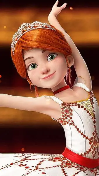 ai character: ballerina background