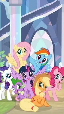 ai character: my little pony☆ background