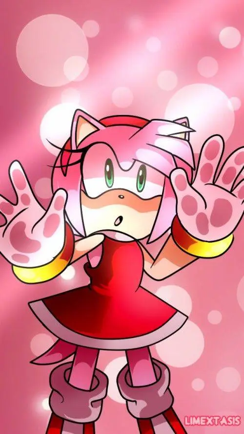 ai character: Amy Rose background