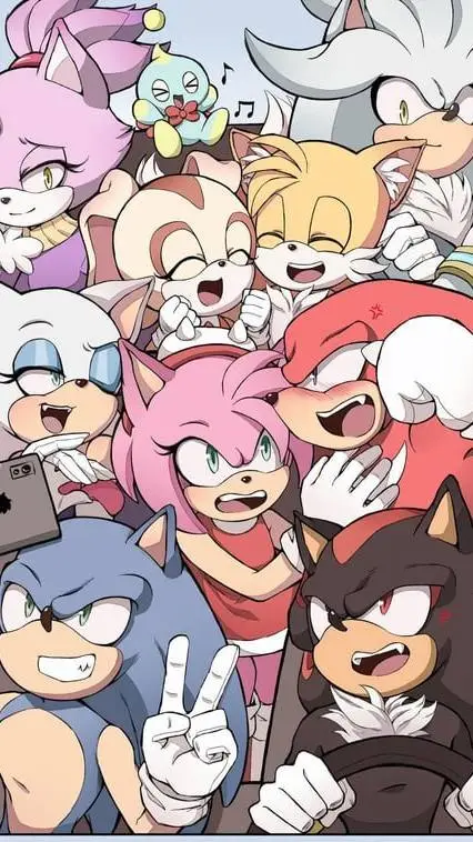 ai character: Sonic group  background