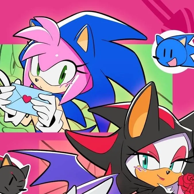 chat with ai character: Sonic Crew✨️☝️🩷✌️