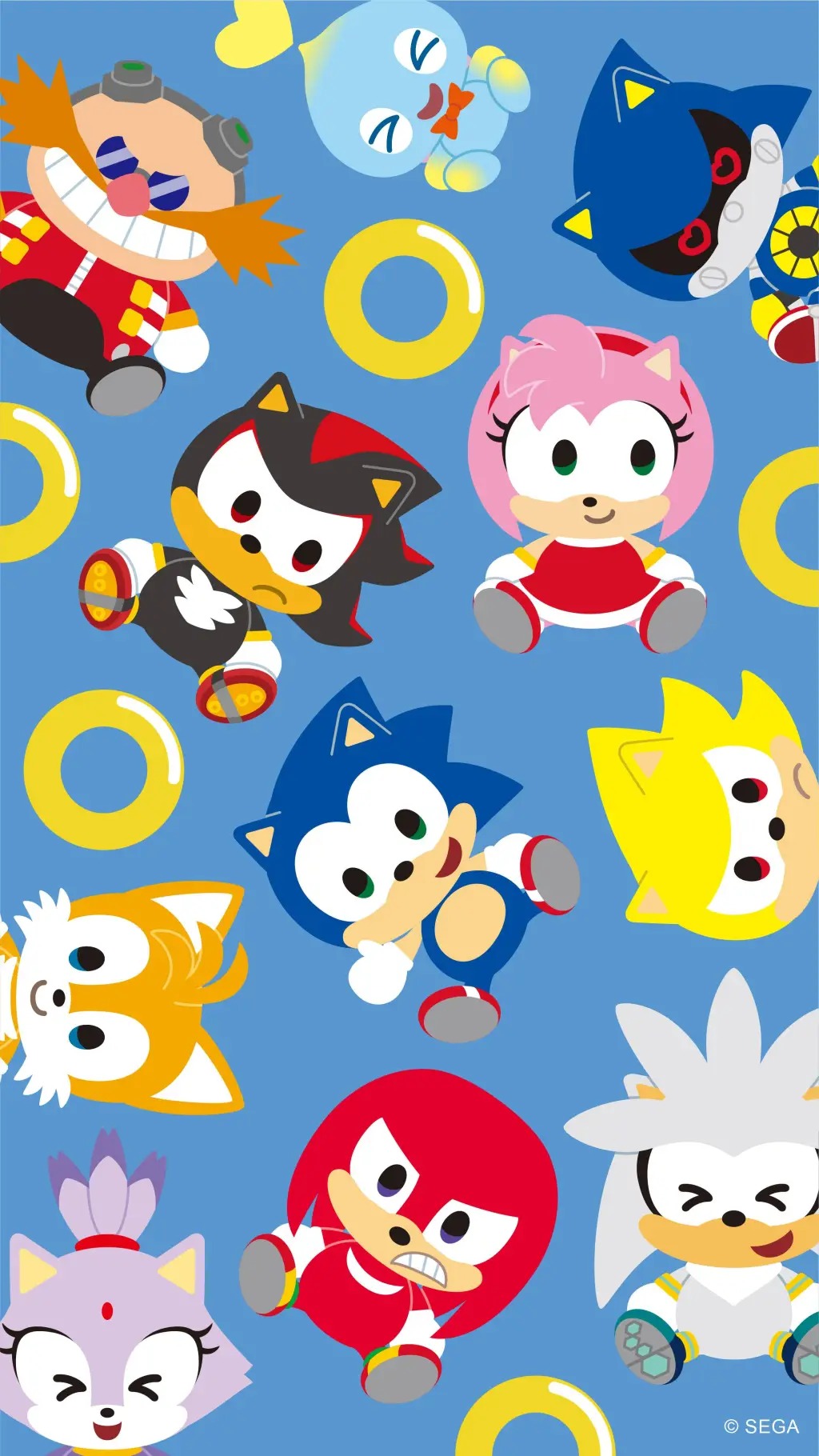 ai character: Sonic crew🩷🩷🌸 background