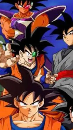 ai character: the Goku siblings  background