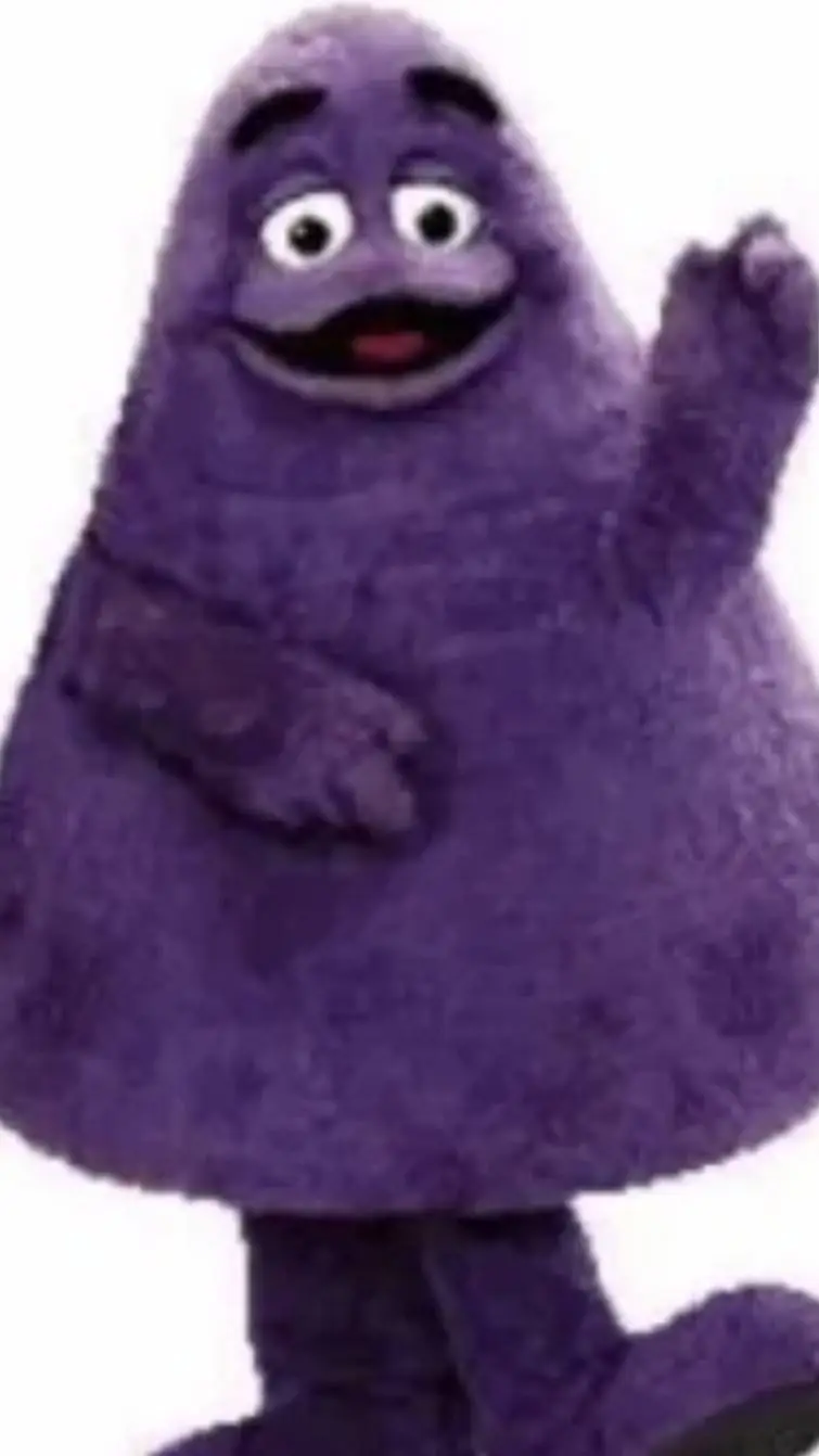 ai character: Grimace background