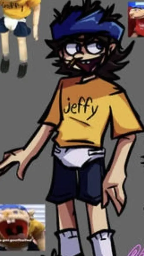 ai character: Jeffy background