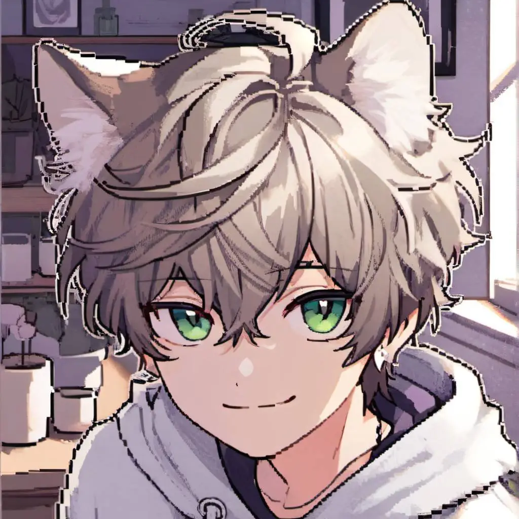 ai character: Camping 🐱 background