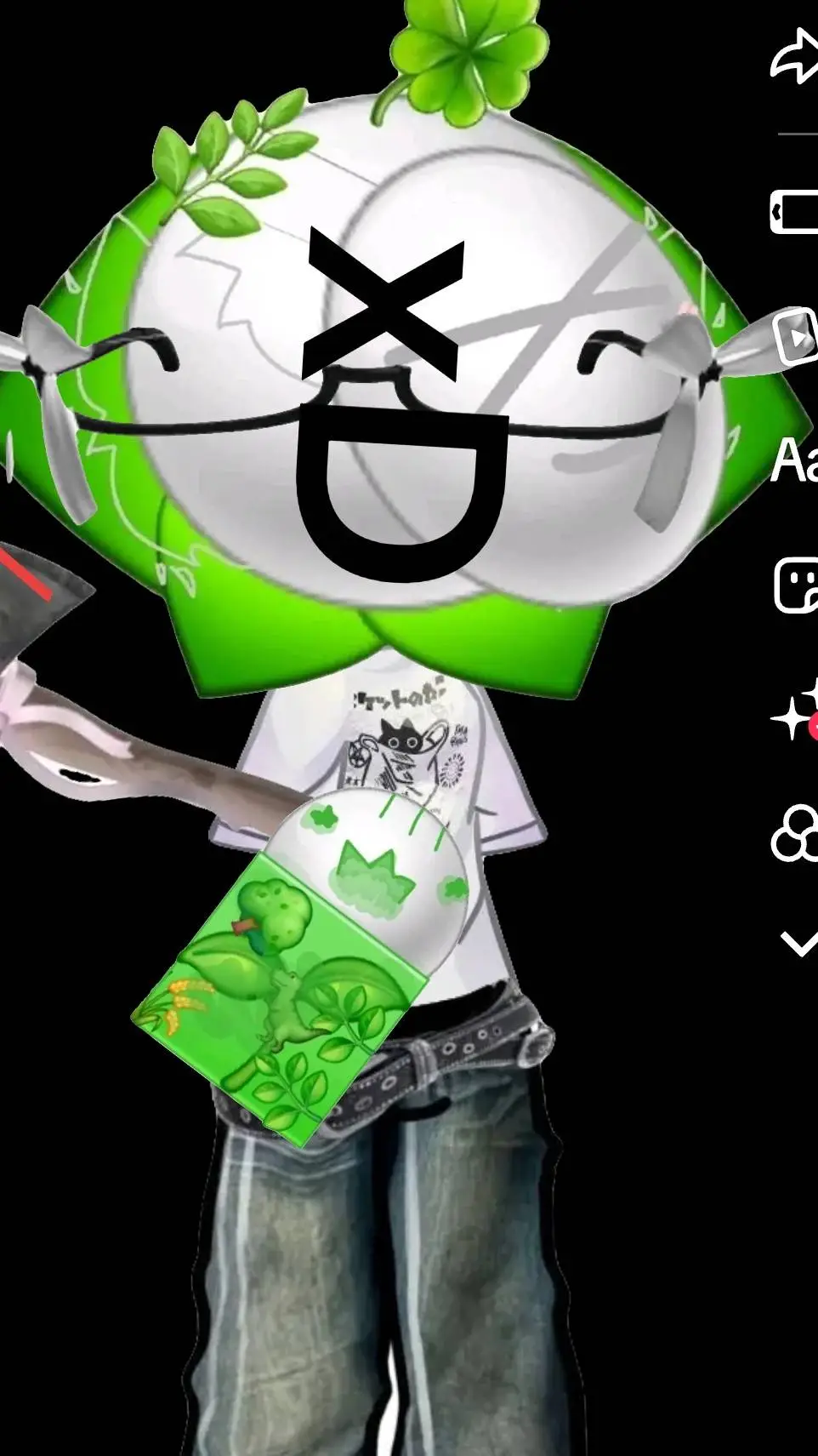 ai character: paltita background