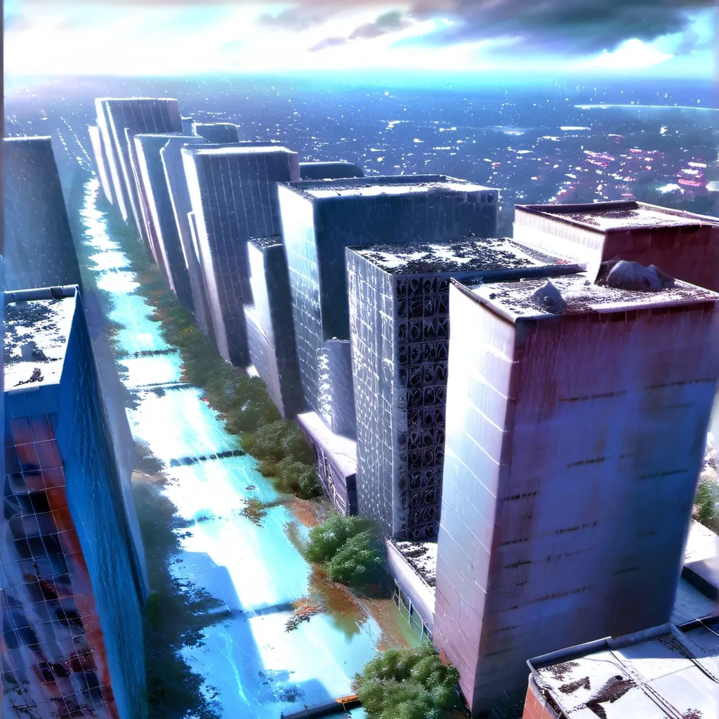 chat with ai character: Flooded City