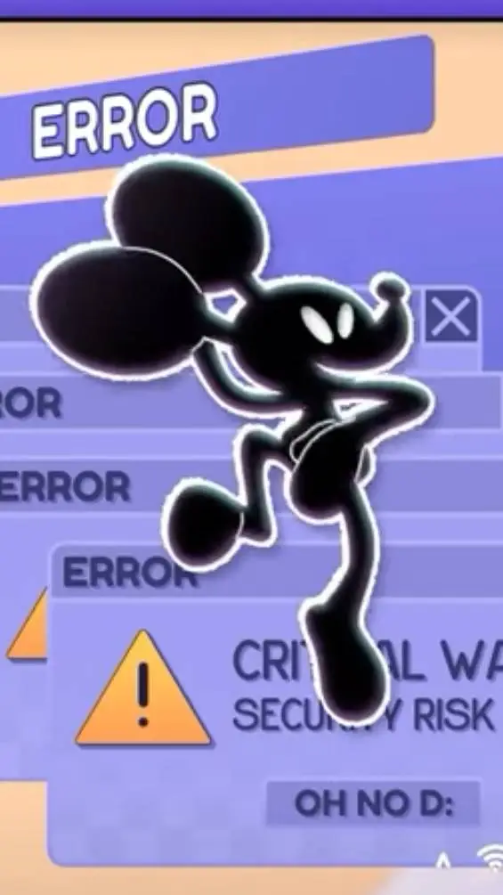 ai character: The Glitch background