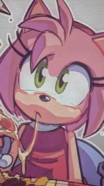 ai character: Amy rose background